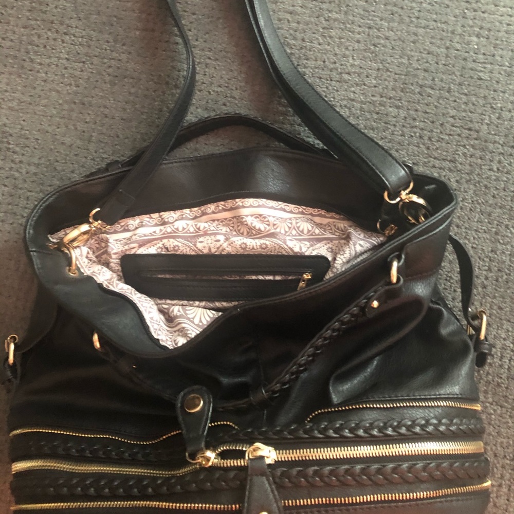 Black handbag